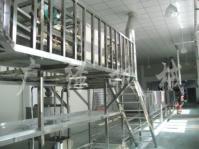 方（fāng）便麵生產線